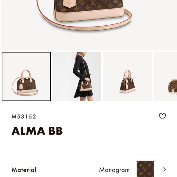 Louis Vuitton Alma BB bag - Picture 14 of 15